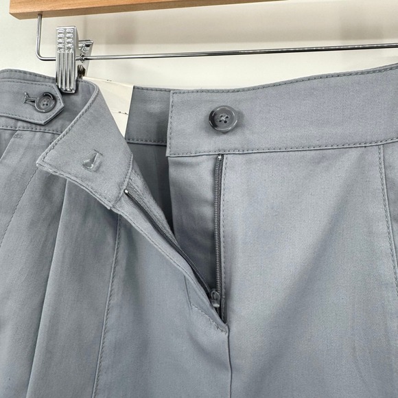 NWT Gap Grey Pleated Mini Skirt Women's Sz 6 - Picture 5 of 11